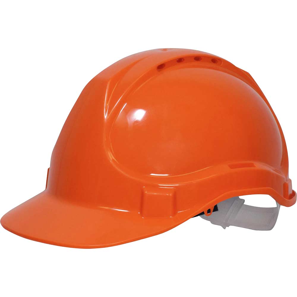 Scan Safety Helmet - Orange Helmet Weight: 340g