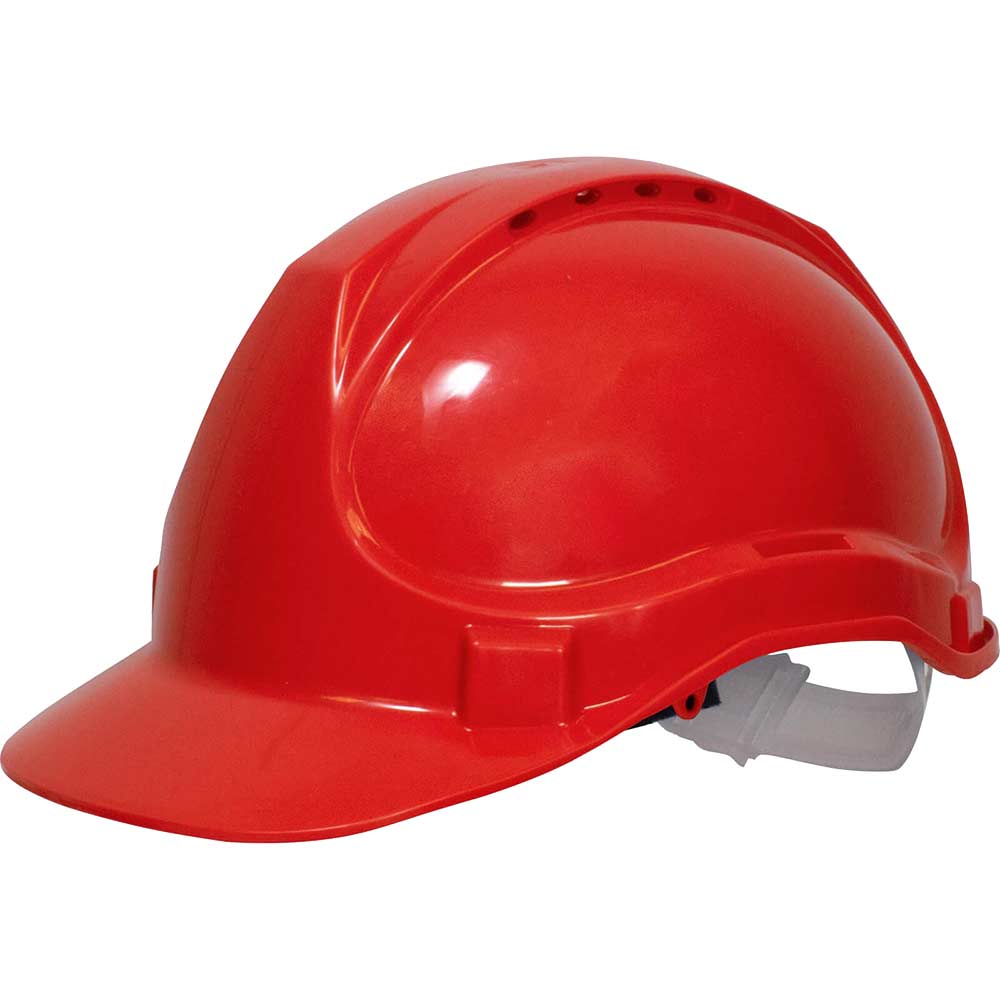 Scan Safety Helmet - Red Helmet Weight: 340g
