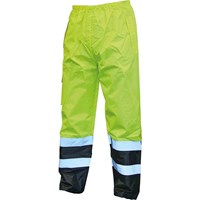 Scan Hi Vis Waterproof Motorway Trousers Scan Hi Vis Waterproof Motorway Trousers