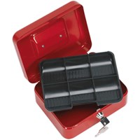 Sealey Key Lock Cash Box and Set of 2 Keys Sealey Key Lock Cash Box and Set of 2 Keys
