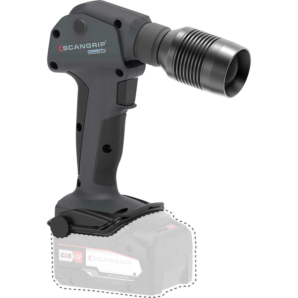 Scangrip Light Connect Multi Search 18V Cordless Led No Batteries No Battery Charger Size 2
