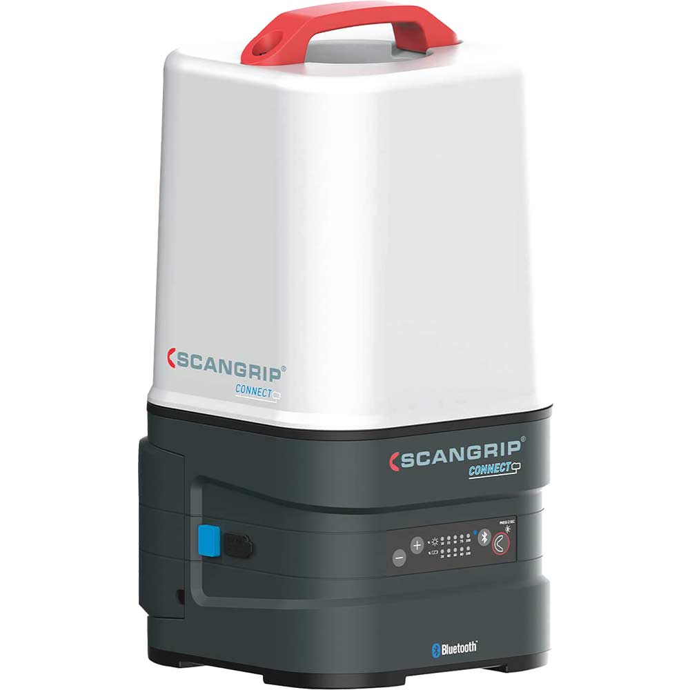 Scangrip Light Connect Area 18V Cordless And Mains 360° Work No Batteries No Battery Charger Size 10