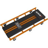 Sealey Deluxe American Style Creeper Orange Sealey Deluxe American Style Creeper Orange