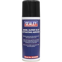 Sealey Super Glue Activating Aerosol Spray Sealey Super Glue Activating Aerosol Spray