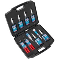 Sealey 10 Piece Adhesive and Sealant Kit Sealey 10 Piece Adhesive and Sealant Kit