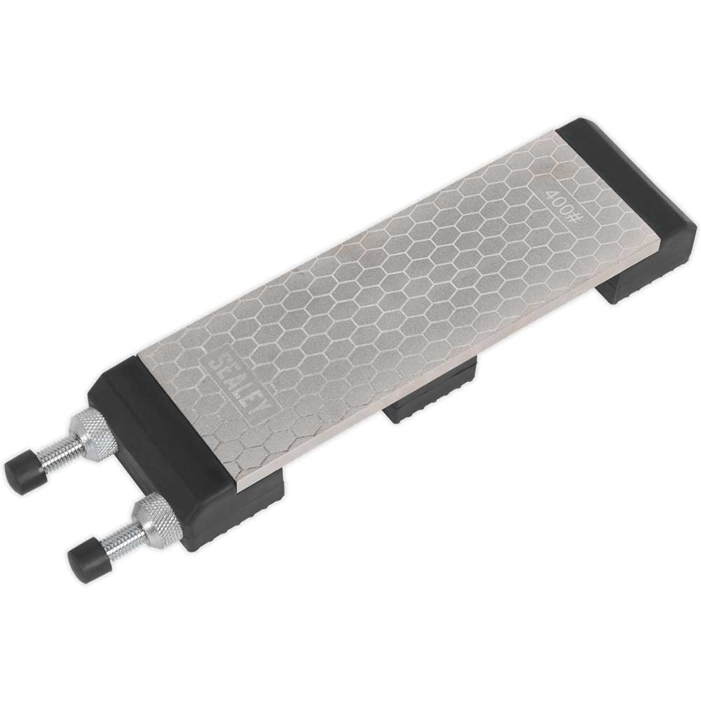Sealey Diamond Sharpening Whetstone And Adjustable Bench Stand 1.47Kg