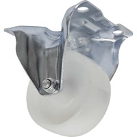 Sealey Fixed Plate Castor White Polyamide Sealey Fixed Plate Castor White Polyamide