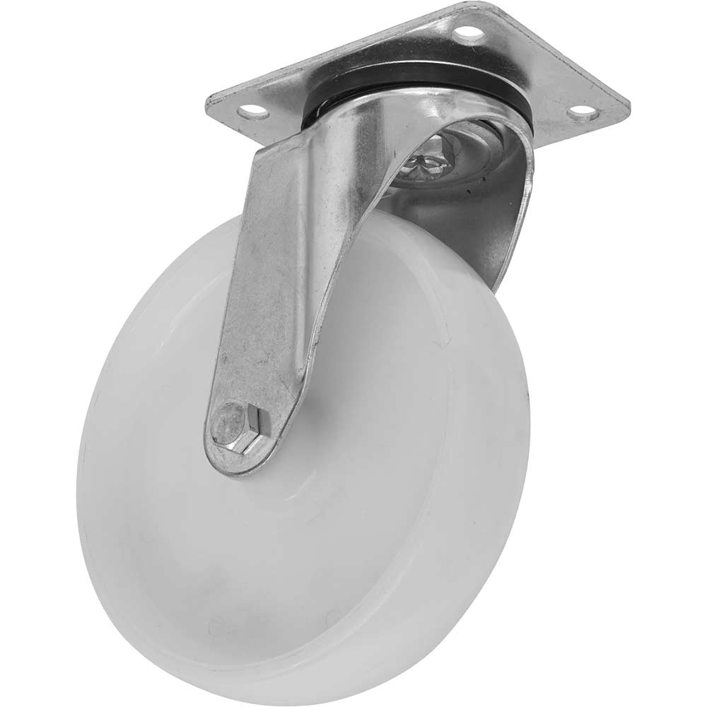 Sealey Heavy Duty Nylon Swivel Castor Wheel 80Mm 150Kg