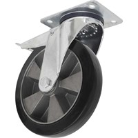 Sealey Heavy Duty Rubber Castor Wheel Swivel and Total Lock Sealey Heavy Duty Rubber Castor Wheel Swivel and Total Lock