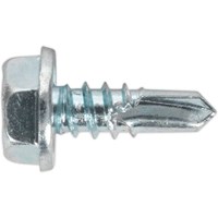 Sealey Hex Head Zinc Plated Din 7504K Self Drilling Screws