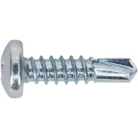 Sealey Pan Head Phillips Zinc Plated D7504N Self Drilling Screws