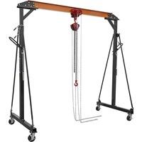 Sealey Portable Adjustable Gantry Crane & Geared Trolley Combo