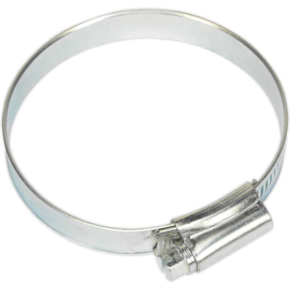 Sealey Zinc Plated Hose Clips 51Mm - 70Mm Pack Of Size 10