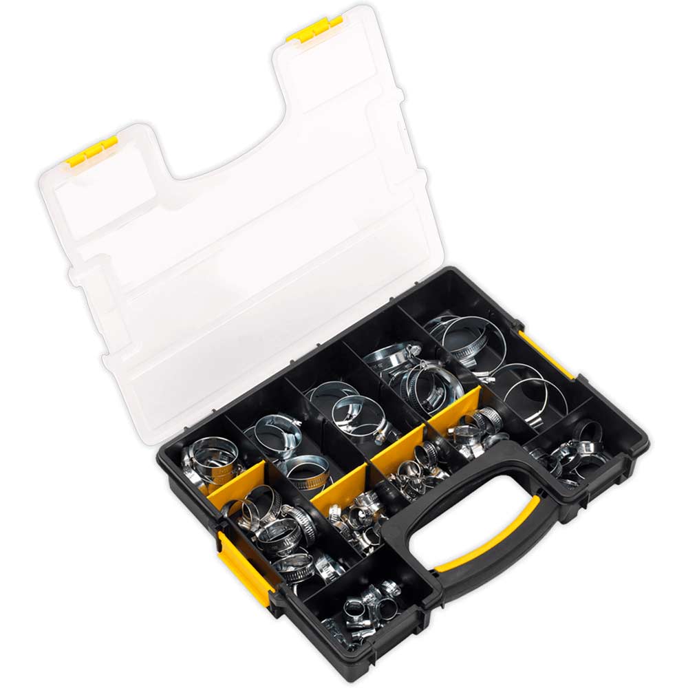 Sealey 85 Piece Hose Clip Assortment Size 10