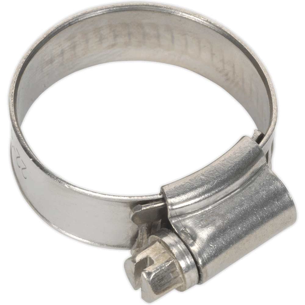 Sealey Stainless Steel Hose Clips Size 10