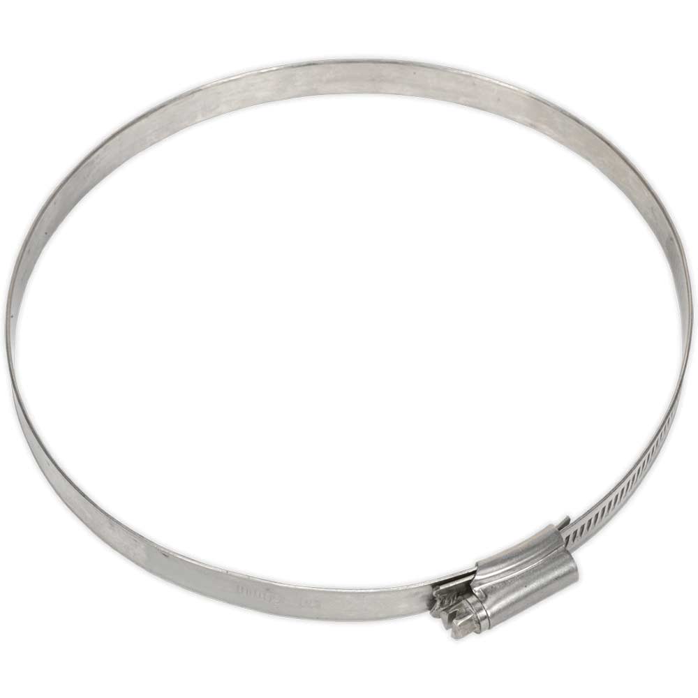 Sealey Stainless Steel Hose Clips 130Mm - 150Mm Pack Of Size 5