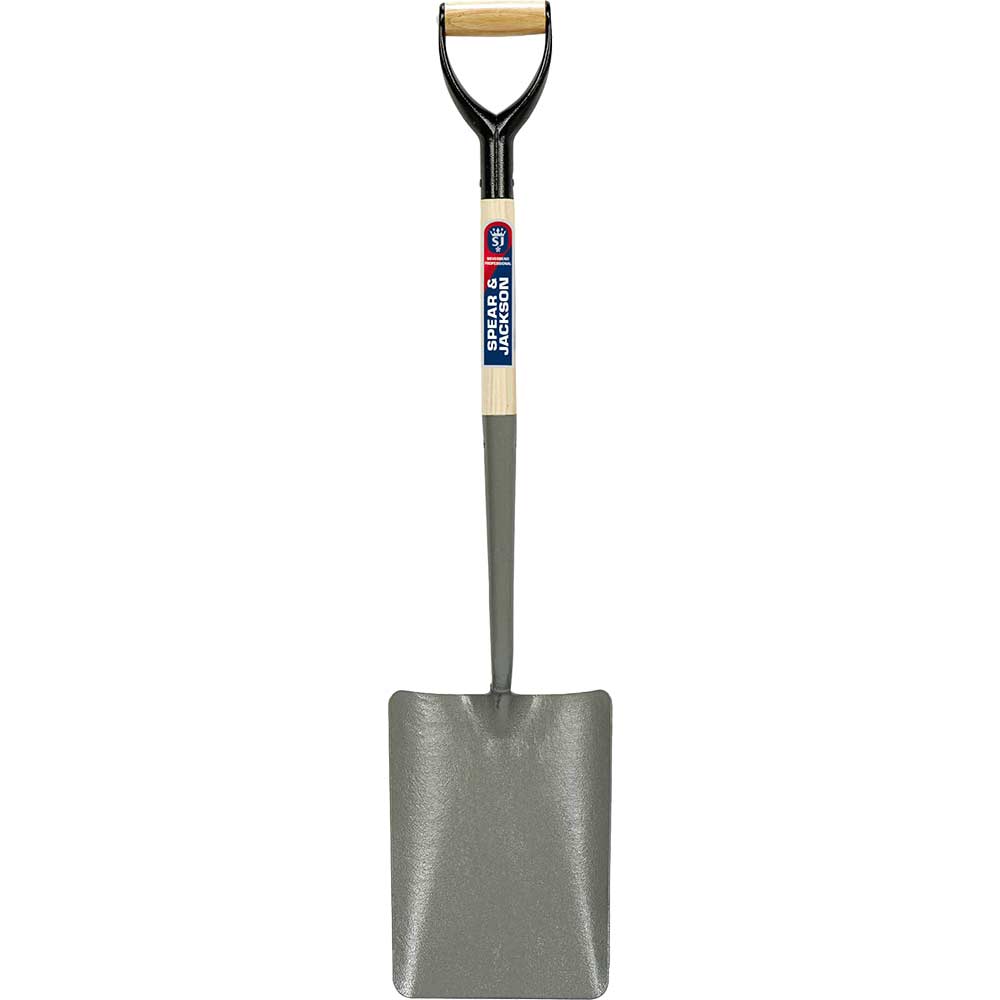 Image of Spear and Jackson Neverbend Solid Socket Taper Mouth Contractors Shovel 2028RS