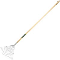 Kew Gardens Stainless Steel Neverbend Flexo Rake 1.3m Kew Gardens Stainless Steel Neverbend Flexo Rake 1.3m