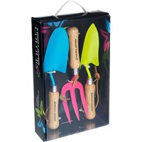 Spear and Jackson Colours 3 Piece Carbon Steel Garden Tool Set Spear and Jackson Colours 3 Piece Carbon Steel Garden Tool Set