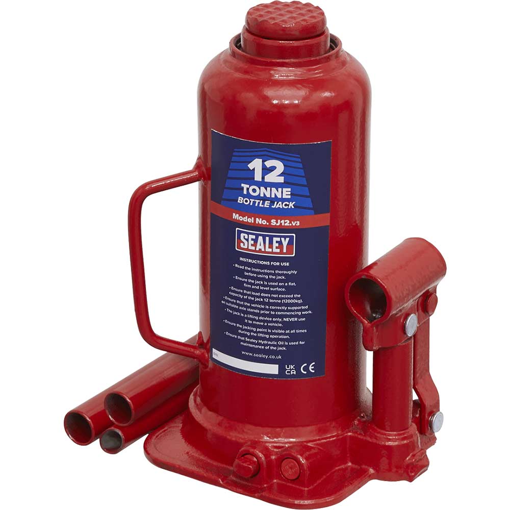 Sealey Yankee Bottle Jack Tonne Size 12