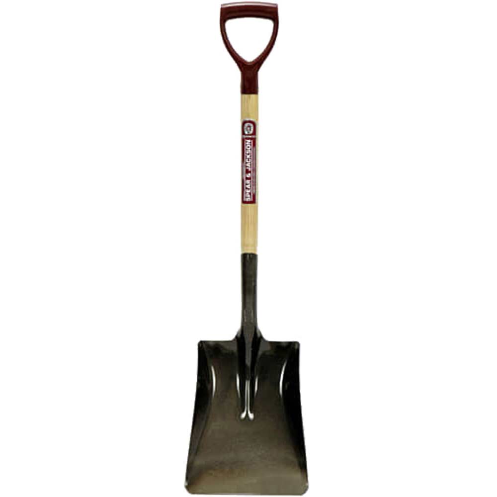 Image of Spear and Jackson Neverbend Open Socket Square Mouth Contractors Shovel 2521UA