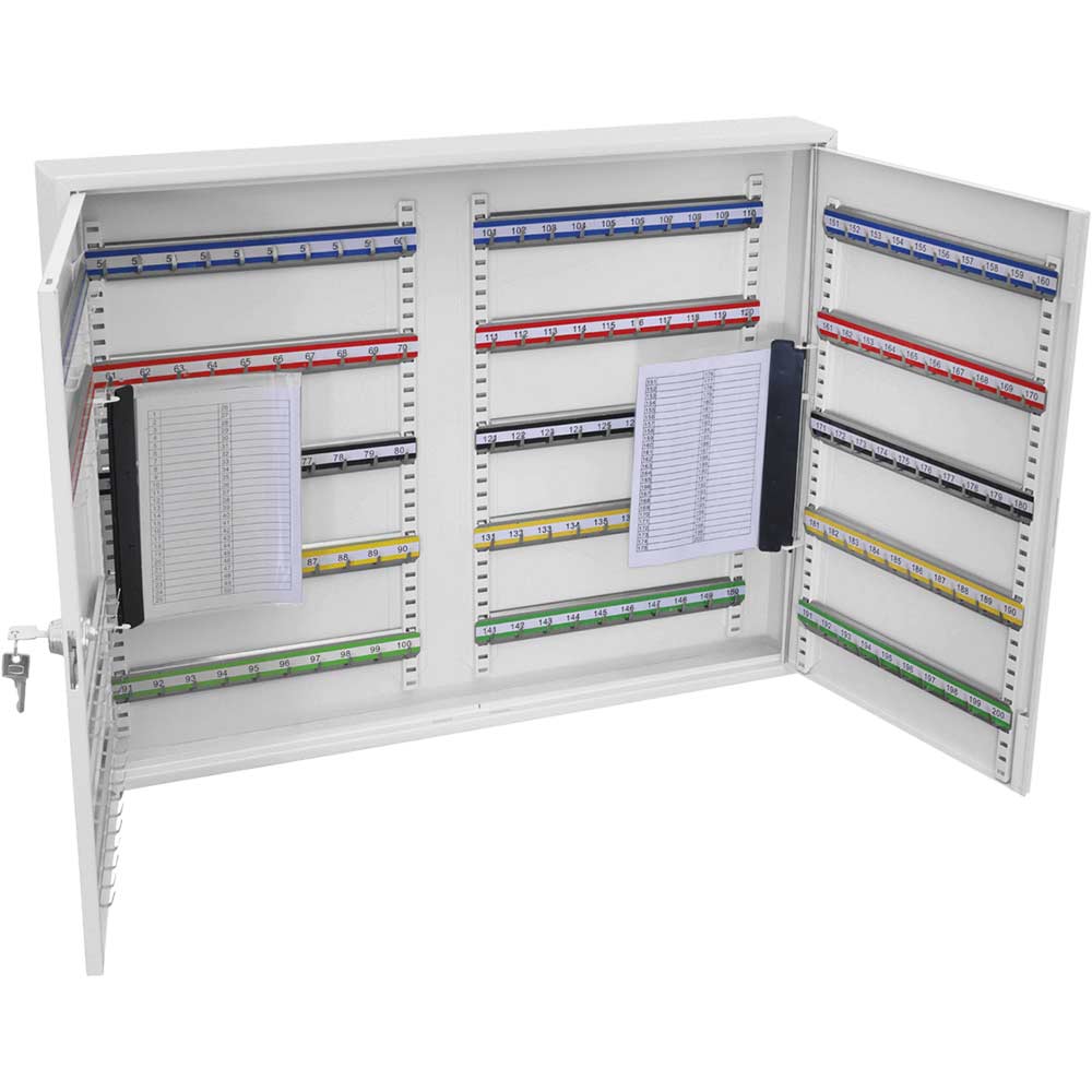 Sealey Skc200w Key Cabinet 200 Key Capacity Wide 9.50Kg