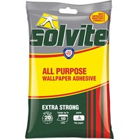 Solvite All Purpose Wallpaper Paste Sachet 5 Roll Solvite All Purpose Wallpaper Paste Sachet 5 Roll