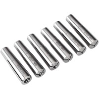 Sealey 6 Piece MT2-M10 Collet Set for SM2503 Mini Lathe Sealey 6 Piece MT2-M10 Collet Set for SM2503 Mini Lathe