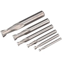 Sealey 6 Piece HSS End Mill Set for SM2503 Mini Mill Sealey 6 Piece HSS End Mill Set for SM2503 Mini Mill