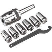 Sealey MT2-M10 Mill Chuck Set for SM2503 Mini Mill