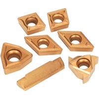 Sealey SM3025CS6 Lathe Turning Tool Tips Set Sealey SM3025CS6 Lathe Turning Tool Tips Set