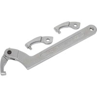 Sealey 4 Piece Adjustable C Spanner Hook and Pin Wrench Set Sealey 4 Piece Adjustable C Spanner Hook and Pin Wrench Set