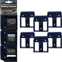 Stealth Mounts 6 Pack Battery Mounts for Bosch 18V PRO Batteries  Stealth Mounts 6 Pack Battery Mounts for Bosch 18V PRO Batteries