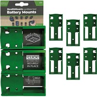 Stealth Mounts 6 Pack Battery Mounts for Festool 18V Batteries  Stealth Mounts 6 Pack Battery Mounts for Festool 18V Batteries