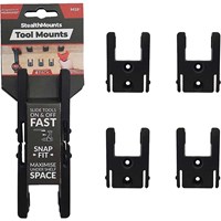 Stealth Mounts 4 Pack Tool Mounts for Milwaukee 18v M18 Tools Stealth Mounts 4 Pack Tool Mounts for Milwaukee 18v M18 Tools