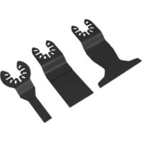 Sealey 3 Piece OIS Oscillating Multi Tool Universal Cutting Blade Set  Sealey 3 Piece OIS Oscillating Multi Tool Universal Cutting Blade Set