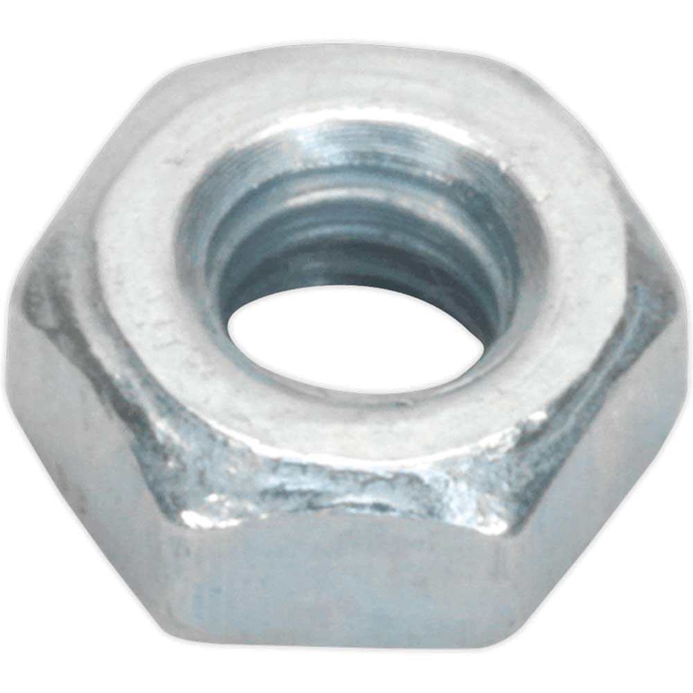 Sealey Din 934 Zinc Plated Steel Nuts 0.04Kg