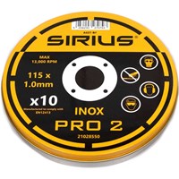 Sirius PRO-2 115mm x 1mm Universal Cutting Discs 