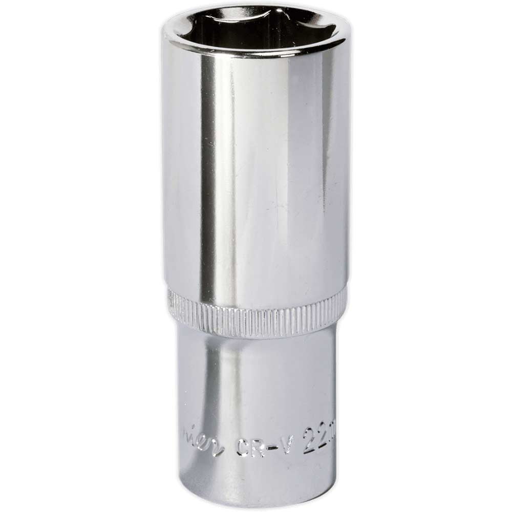 Sealey 1/2" Drive Deep Hexagon Walldrive Socket Metric Size 1
