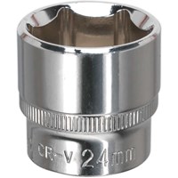 Sealey 3/8" Drive Hexagon WallDrive Socket Metric Sealey 3/8" Drive Hexagon WallDrive Socket Metric