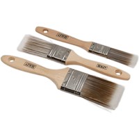 Sealey 3 Piece Synthetic Paint Brush Set Sealey 3 Piece Synthetic Paint Brush Set