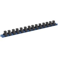 Sealey 3/8" Drive Aluminium Socket Retaining Rail 14 Clips