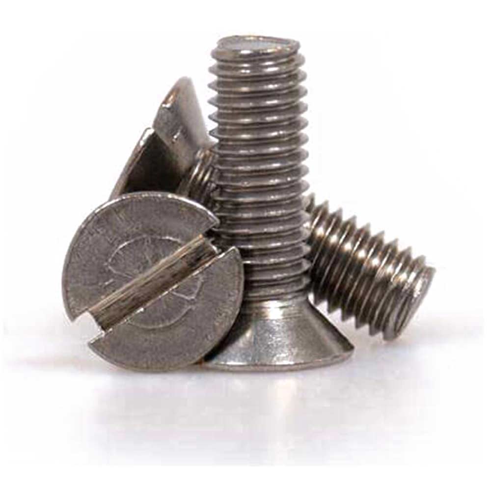Sirius Countersunk Machine Screw Slotted BZP