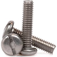Sirius Pan Head Machine Screw Slotted A4 316 Stainless Steel