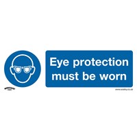Sealey Self Adhesive Vinyl Eye Protection Must Be Worn Sign Sealey Self Adhesive Vinyl Eye Protection Must Be Worn Sign