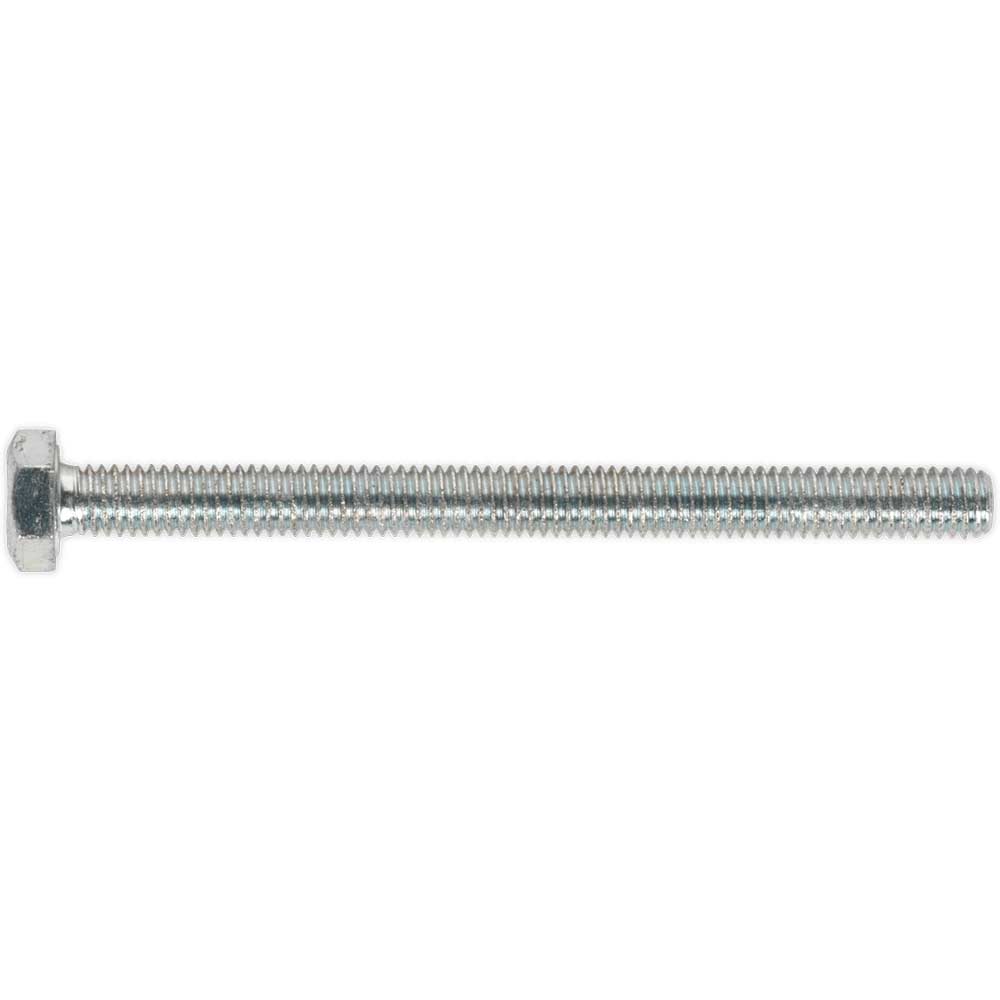 Sealey Zinc Plated Steel Din 933 Ht Setscrews Size 8.8