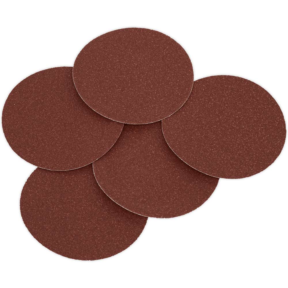 Sealey Sanding Disc 125Mm Adhesive Backed 0.03Kg