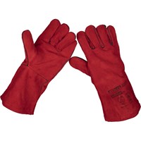 Sealey Lined Leather Welding Gauntlets Sealey Lined Leather Welding Gauntlets