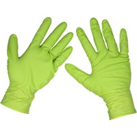Sealey Diamond Grip Extra Thick Nitrile Powder Free Gloves Sealey Diamond Grip Extra Thick Nitrile Powder Free Gloves