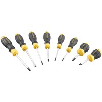 Stanley 8 Piece Cushion Grip Phillips and Slotted Screwdriver Set